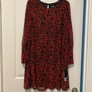 Leslie Fay Shift Dress -NWT. Sz 16